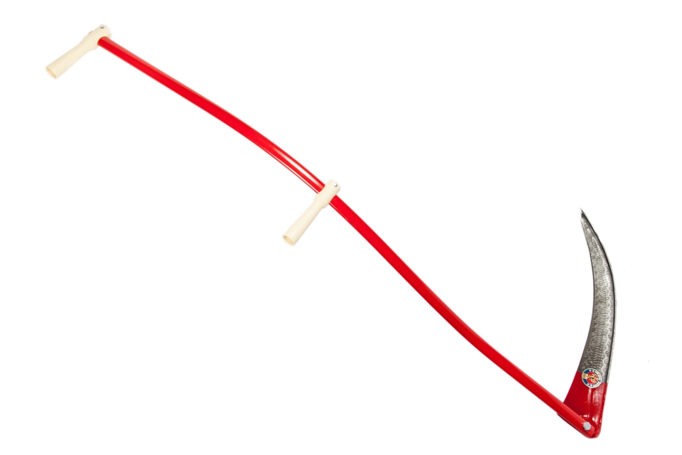 Falce Con Barba E Protezione Lama - Lunghezza 60 Cm, Per Giardinaggio E Agricoltura